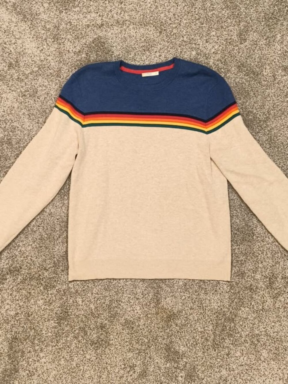 Marine Layer Archive Men's Breck Stripe Sweater (Medium)